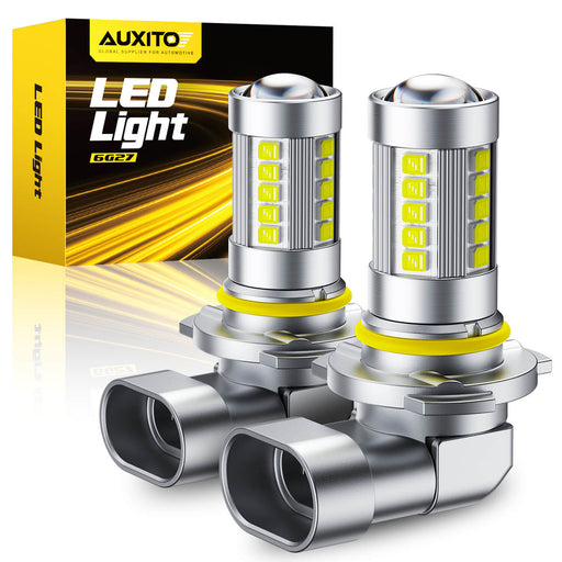 6500K White Fog Lights AUXITO 9006 HB4 LED Fog Light Bulbs - 6500K ...