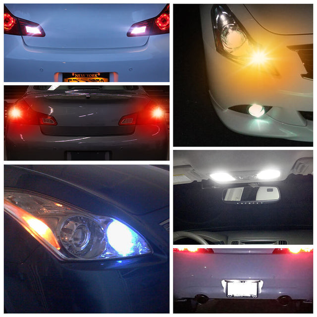 LED Bulbs Upgrade Kit for 20082013 Indiniti G37 — AUXITO