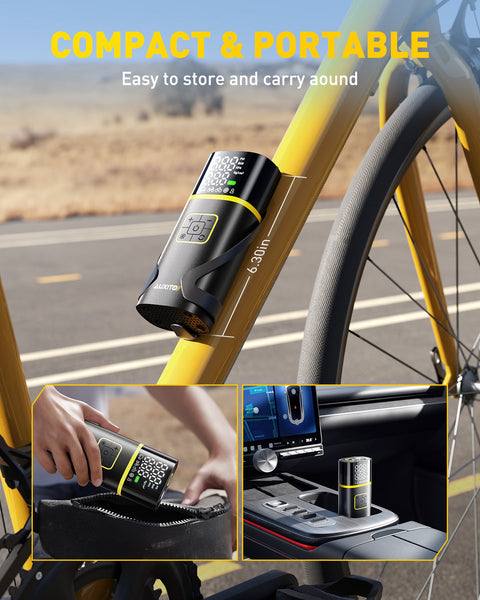 Schrader Valve Adapter Prestaflator Pro Digital Bike Tire Inflator