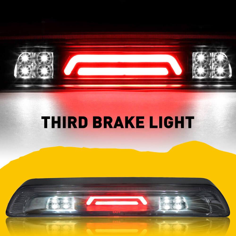 LED Third Brake Light Compatible with 20072018 Toyota Tundra, Smoked