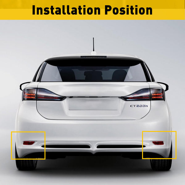 LED Bremsleuchte Lexus CT200h LED Bremsleuchten, Smoke Lens - Für