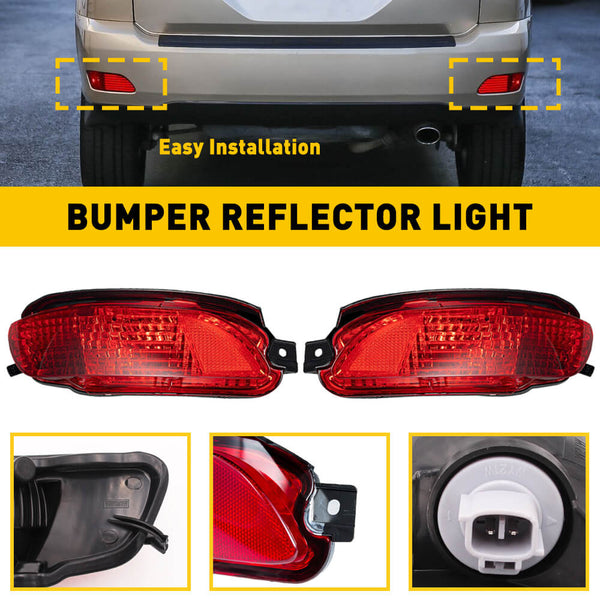 Rear Bumper Reflector Side Marker Light for 20042006 Lexus RX330, 200