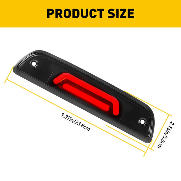 Smoked LED Tail Light Smoked LED Third Brake Light For 1995-2017 Toyota Tacoma - Red LED, Tinted Lens 2022 Tacoma Tail Lights Oem - Foto 9