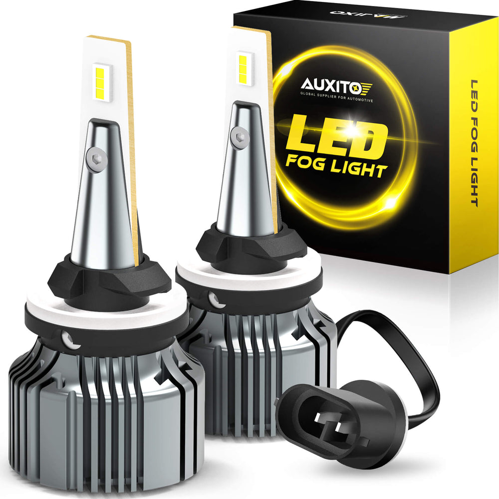 2001-2002 Chevy Silverado 1500 Front Fog Light 880 LED Bulb 6500K Whit ...
