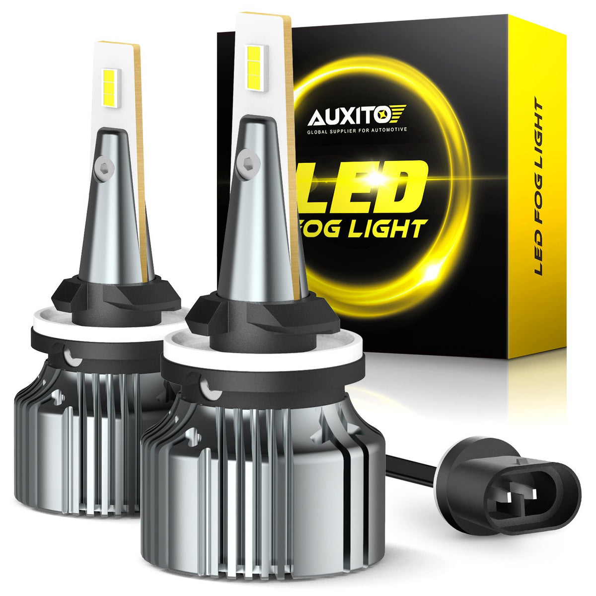 880 LED Bulb Fog Light Bulb, 6000 Lumens 6500K White 400% Brightness 8 ...