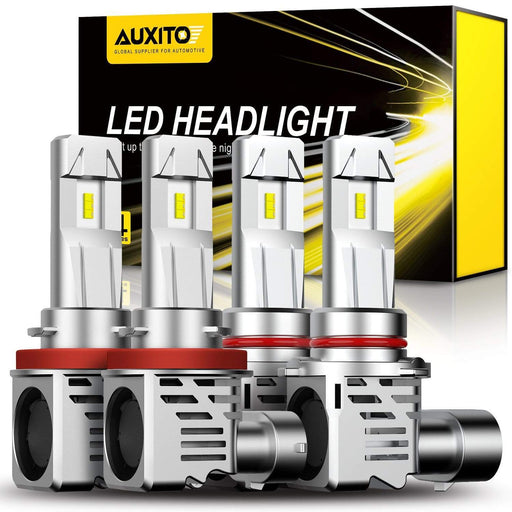 LED Bulbs Combo Kit For Honda Accord 2013-2015 | 9005 High Beam, H11 Low Beam & Fog Lights (6 Bulbs) - Super Bright 800%