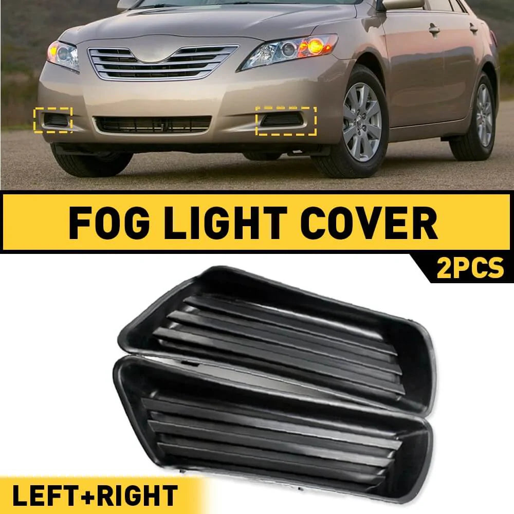 A Pair of Fog Light Cover Set Replacement for 2007 2009 Toyota