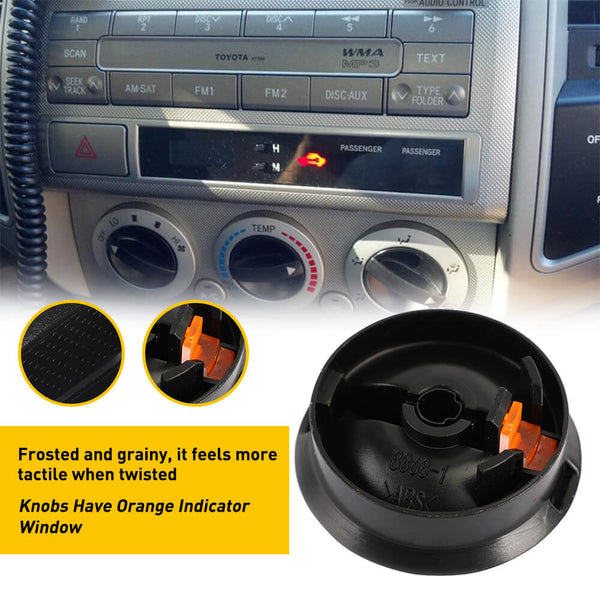 AC Climate Control Switch Knob Button Set for 95-15 Toyota Tacoma Mode ...