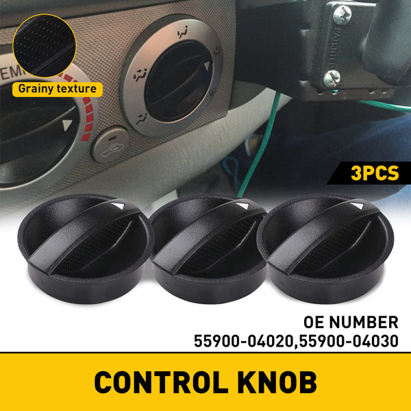 AC Climate Control Switch Knob Button Set for 9515 Toyota Mode