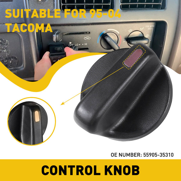 AC Climate Control Switch Knob Button Set for 9515 Toyota Mode