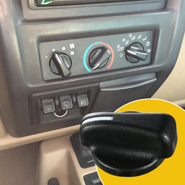 AC Climate Control Switch Knob Fan Switch Fits 99-03 Dodge Ram 1500/25 ...