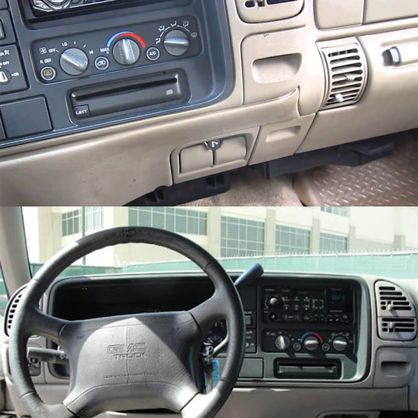thumbnail image 2 of Switch Panel ABSOPRO HVAC Control Panel For Chevrolet Astro 1996-2005 - AC Heater Climate Control Switch 2 of 14