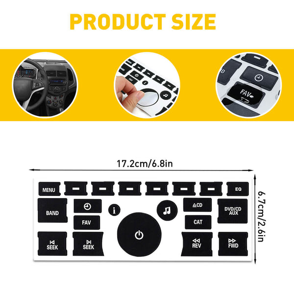 2 Packs AC Dash Button Repair Kit -Compatible With Chevy, Best For