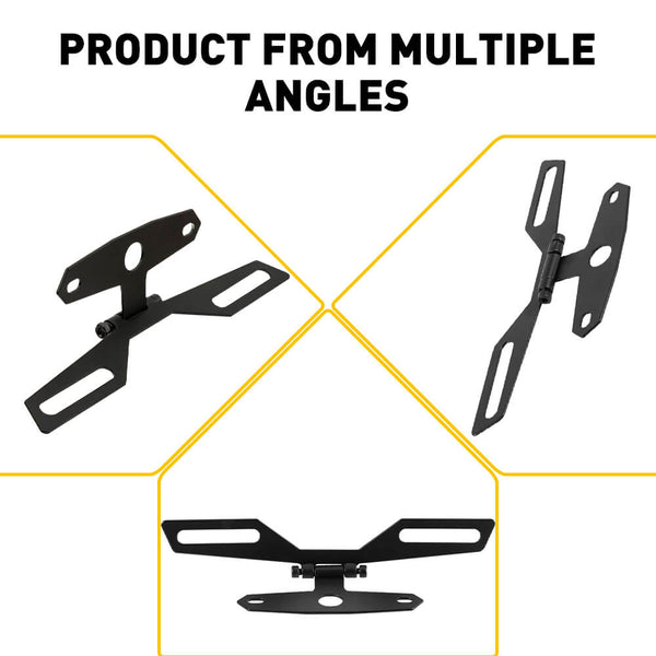 Adjustable Motorcycle License Plate BracketUniversal Fold License Pla
