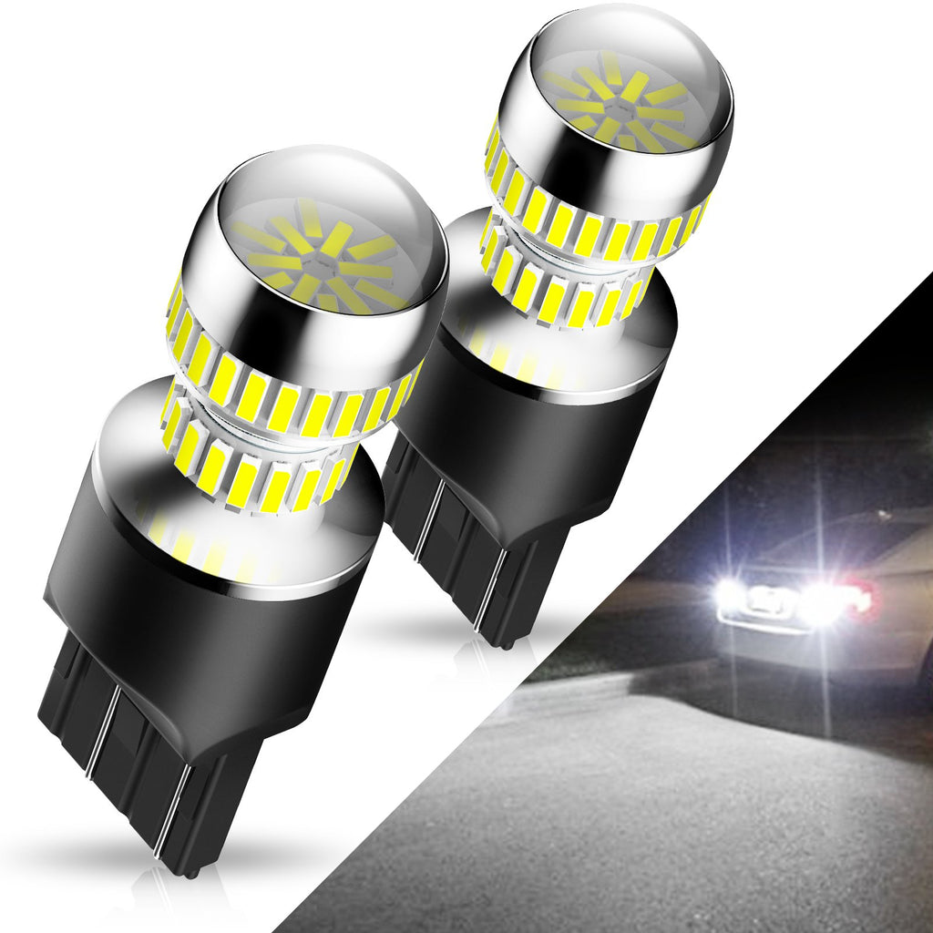 2 x SAWE 7440 7443 3014 144smd LED Back Up Reverse Light Bulb Super 2 x SAWE 7440 7443 3014 144smd LED Back Up Reverse Light Bulb Super