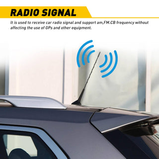 Chevrolet Orlando Car Aerial Antenna Am/Fm Bee Sting Roof Mast Xs 16.5 Cm Chrome | UK