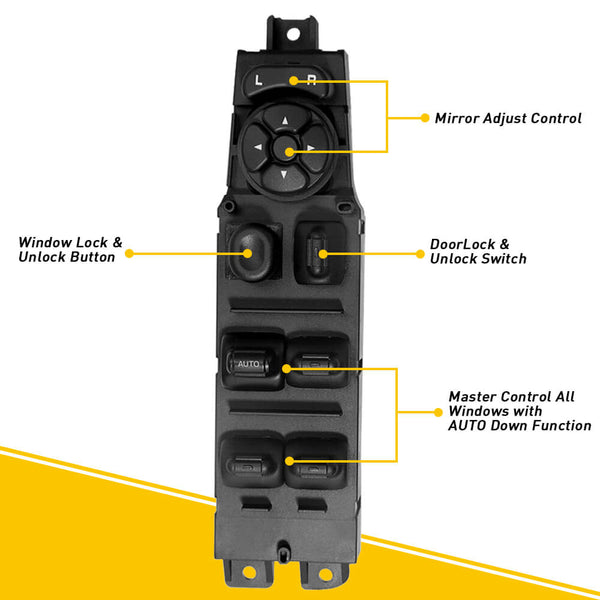 MOPAR 68148895AA Driver Side Power Window Switch For 2013-2016 Dodge Ram 1500-3500