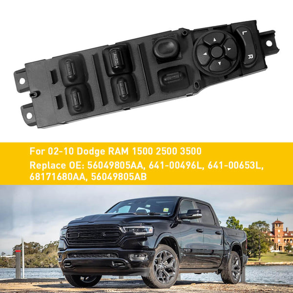 Original RAM 1500 2500 LH Driver Power Window Switch - Mopar 2013 2014 2015 Original RAM 1500 2500 LH Driver Power Window Switch - Mopar 2013 2014 2015