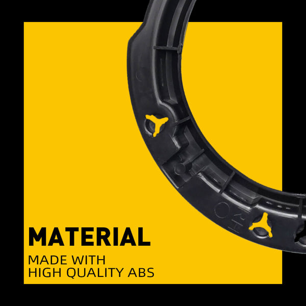 For 0718 Jeep Wrangler JK Headlight Mounting Bracket Ring Trim Access