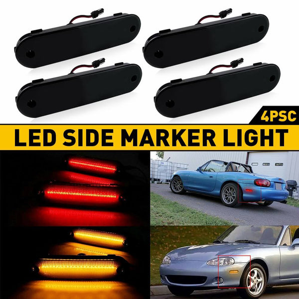 LED Side Marker Lights for 19902005 Mazda Miata MX5 Turn Signal Side