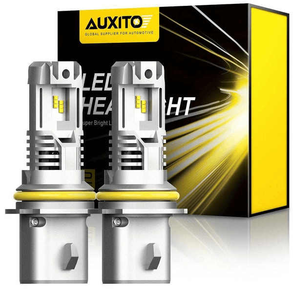 AUXBEAM 9007 LED Headlight Bulbs High/Low Beam For Ford F-150 1992-2003 F-250 92-99