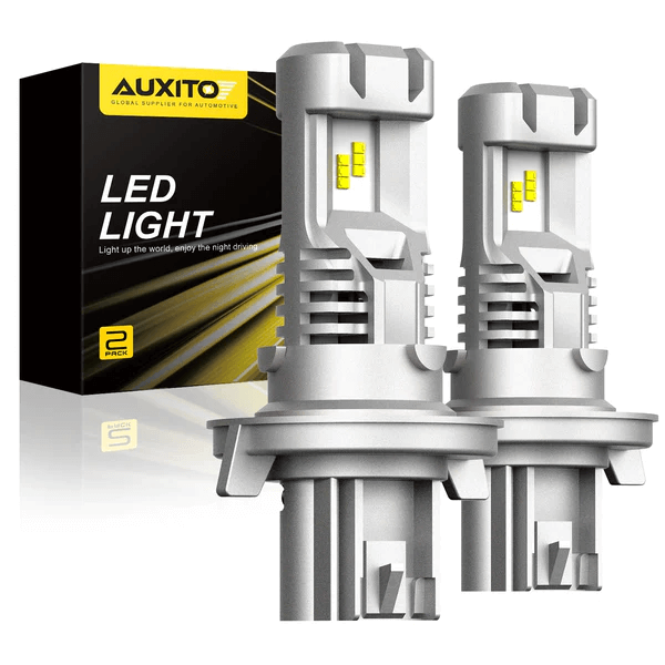 BMZONCC For Ford Escape 2008-2012 4-sides H13 9008 LED Headlight Conversion Kit 6000K White High Low Beam Bulbs