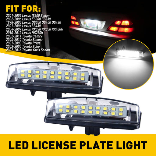 Luci Targa LED AUXITO Per Nissan Altima, Maxima, Rogue, Sentra - 6000K Bianco, 3500 Lm, Compatibili CANbus - Foto 5