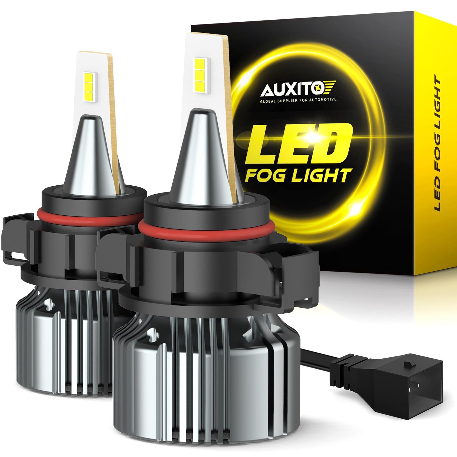 LED Fog Light Kit For 2010-2014 Dodge Charger 2504 Bulbs, 6000K White, 7600LM, 5-Year Warranty LED Fog Light Kit For 2010-2014 Dodge Charger 2504 Bulbs, 6000K White, 7600LM, 5-Year Warranty