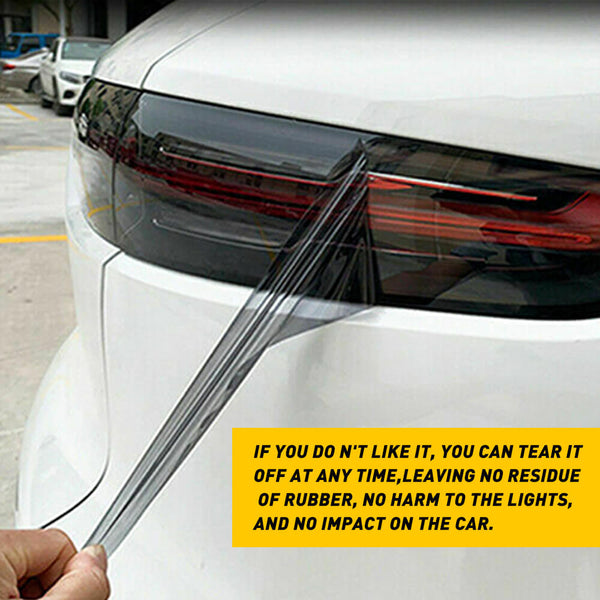 Universal Vinyl Car Light Tint Film for Headlight, Fog Light, Tail Lig
